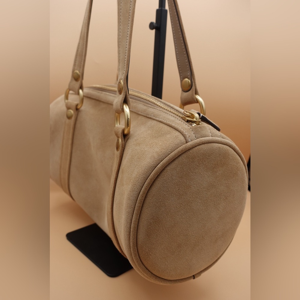 Coach Kisslock Barrel Bag in Soul Suede - Picture 3 of 5